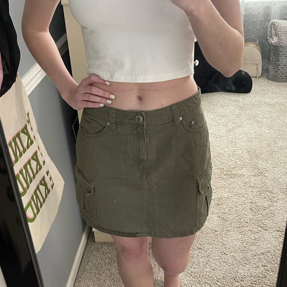 Cargo Mini Skirt